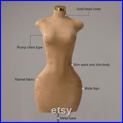 Europe and US Plus size female display mannequins, Big Bust Chest Hip dressform dummy Slim Waist Manikin mannikin figure form for Wedding