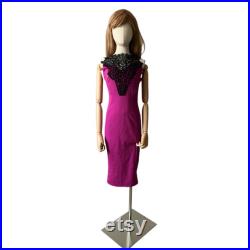 European Tennagers 12-14 Years Old Retail Clothing Display Natural Linen Mannequin Dress Form Taylor