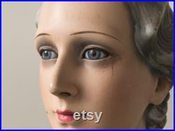 Exceptionally rare Mannequin, beautifully hand-painted 1930'