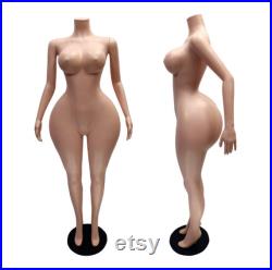 Extra Curvy Female Plus Sized BBL Mannequin