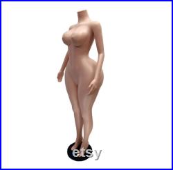 Extra Curvy Female Plus Sized BBL Mannequin