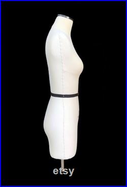 FCE Mini Mannequin, Lana, Tailors Dummy, Draping Stand, Half-Scale, Height-Adjustable Stand