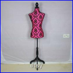 Fabric Dressmaker's Dummy on Stand