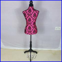 Fabric Dressmaker's Dummy on Stand