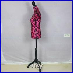 Fabric Dressmaker's Dummy on Stand