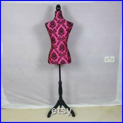 Fabric Dressmaker's Dummy on Stand