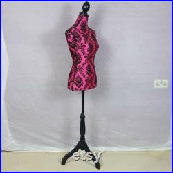 Fabric Dressmaker's Dummy on Stand