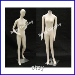 Female Adult Foam Fully Flexible Mannequin with Removable Head and Detachable Arms F01SOFTX