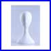 Female Adult Matte White Fiberglass Abstract Mannequin Head Display (2 Pack) NO.75