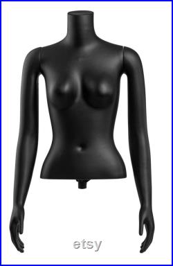 Female Headless Torso Mannequin with Arms on Base (MP Series by TSC Forms)