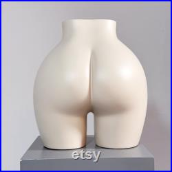 Female Hip Mannequin, High end fashion Fiberglass torso Lingerie Display Mannequin, Butt Model Underwear Swimming shapewear Mannequin