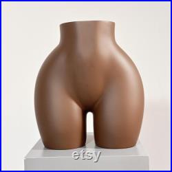 Female Hip Mannequin, High end fashion Fiberglass torso Lingerie Display Mannequin, Butt Model Underwear Swimming shapewear Mannequin