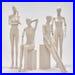 Female Luxury full body mannequin, woman display model dummy form for boutique slub hemp human torso with wood arms Windows display 1pcs