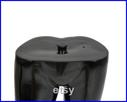 Female Mannequin Full Body with Head and Arm, Color, Shiny Black, metal stand 72 inches tall, plastic, detachable parts