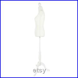 Female Mannequin Lady Stand Dress Display Clothes Model Women Dressmaking Form Fashion Design Style Mannequin Retail Stores Dress Form Foam
