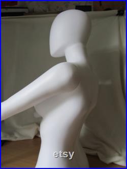 Female Mannequin Torso Head and arms Plastic