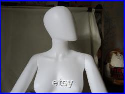 Female Mannequin Torso Head and arms Plastic