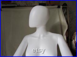 Female Mannequin Torso Head and arms Plastic