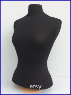 Female Mannequin Torso, Ladies Mannequin Body with Stand, Full Size Counter Display Stand For Womens Clothes