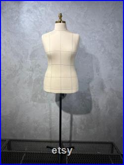 Female Rehearsal Mannequin with Professional Guide Lines,Tailor Mannequin with needle insertion