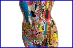 Female Torso Vintage Comic Mannequin Vintage Comic Mannequin Shop Display Female Body Mannequin Vintage Mannequin Torso