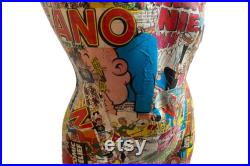 Female Torso Vintage Comic Mannequin Vintage Comic Mannequin Shop Display Female Body Mannequin Vintage Mannequin Torso