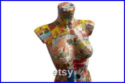 Female Torso Vintage Comic Mannequin Vintage Comic Mannequin Shop Display Female Body Mannequin Vintage Mannequin Torso