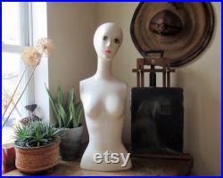 Female mannequin torso, store display, photo prop