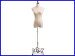 Form White Mannequin Torso with Thighs and Base