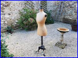 French antique Stockman mannequin Antique mannequin Dress makers mannequin antique dress form 19th c mannequin Stockman of Paris