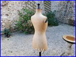 French antique Stockman mannequin Antique mannequin Dress makers mannequin antique dress form 19th c mannequin Stockman of Paris
