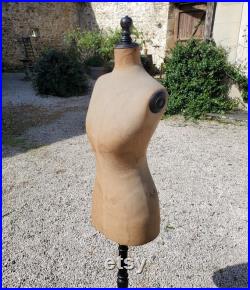 French antique Stockman mannequin Antique mannequin Dress makers mannequin antique dress form 19th c mannequin Stockman of Paris