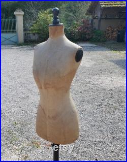 French antique Stockman mannequin Antique mannequin Dress makers mannequin antique dress form 19th c mannequin Stockman of Paris
