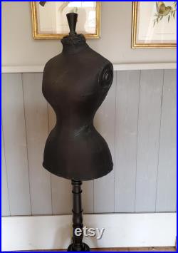 French antique wasp waist mannequin Antique mannequin Dress makers mannequin antique dress form 19th c mannequin tailors dummy