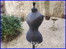 French antique wasp waist mannequin Antique mannequin Dress makers mannequin antique dress form 19th c mannequin tailors dummy
