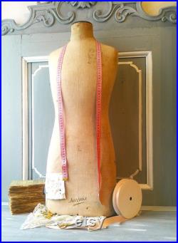 French mannequin 1900 French table mannequin size 36 antique French mannequin.
