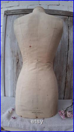 French tailor doll Mannequin von Stockmann Paris about 1900 perfect for Shabby chic Boudoir and Brocante