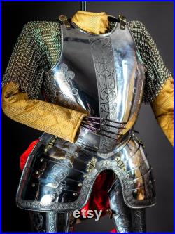 Full Body Armor Steel Mannequin, Medieval Body Armor Mannequin, Steel mannequin for medieval costume, Body mannequin made by Steel Mastery