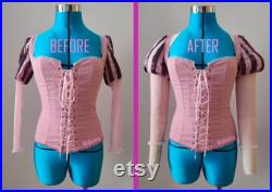 Full-Scale Mannequin Arms for Pinnable or Non-Pinnable Dress Form (Mannequin Not Included)