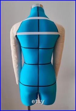 Full-Scale Mannequin Arms for Pinnable or Non-Pinnable Dress Form (Mannequin Not Included)