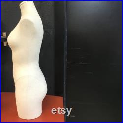 Gently Used Female Dress Form with Partial Leg