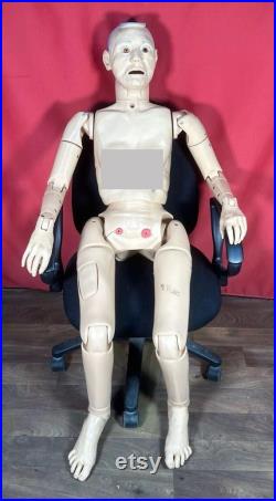 Geri Nursing Mannequin Manikin Geriatric Training Aid Doll Old Person Body Model
