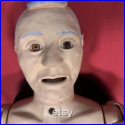 Geri Nursing Mannequin Manikin Geriatric Training Aid Doll Old Person Body Model