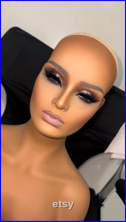 Glam Mannequin Head (Ready To Ship)