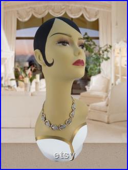 Glamour Flapper Style Mannequin Head M2022