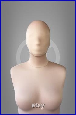 HEAD for Vera and Nina dress forms, polyester cover Pinnable soft head for draping and pattern making Mannequin accessory Tailor dummy