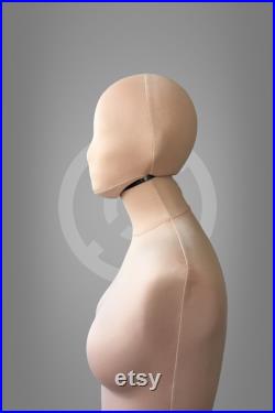 HEAD for Vera and Nina dress forms, polyester cover Pinnable soft head for draping and pattern making Mannequin accessory Tailor dummy