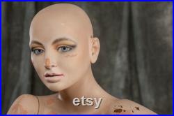 HINDSGAUL MANNEQUIN from 1981, Young Look series, Made in Denmark, Vintage Female Full Body Realistic Mannequin, 80s