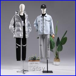 Half Body Black Gray White Male Display Dress Form , Men Fabric Mannequin Torso Dressmaker Stand,Wig Hat Jewelry Clothing Display Mannequin