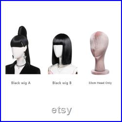 Half Full Body Female Display Dress Form With Wigs,Stand Sit Velvet Mannequin Torso,Silver Mannequin Hand,Manikin Head For Wig Hat Holder